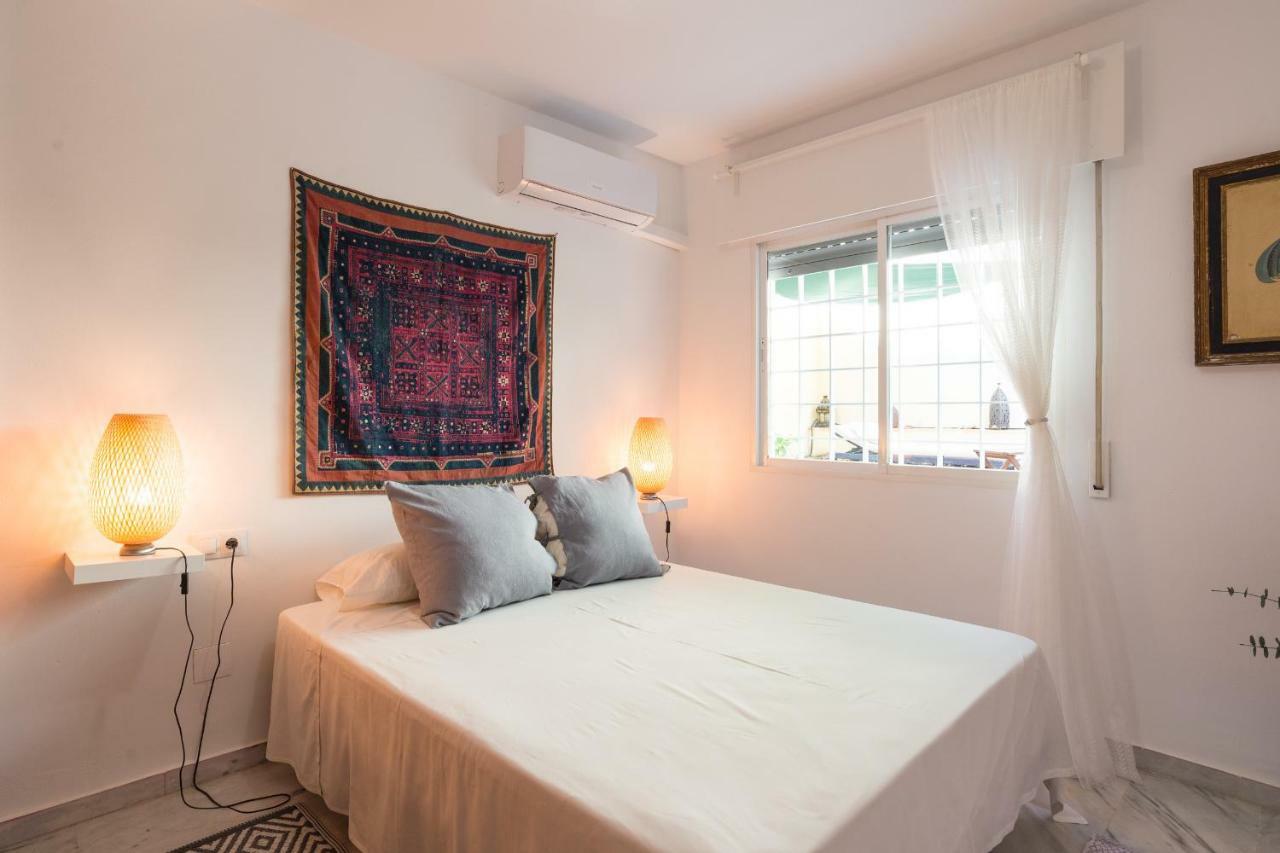 Ferienwohnung Ambb-Private Patio-Steps Away From Old Town Málaga Exterior foto